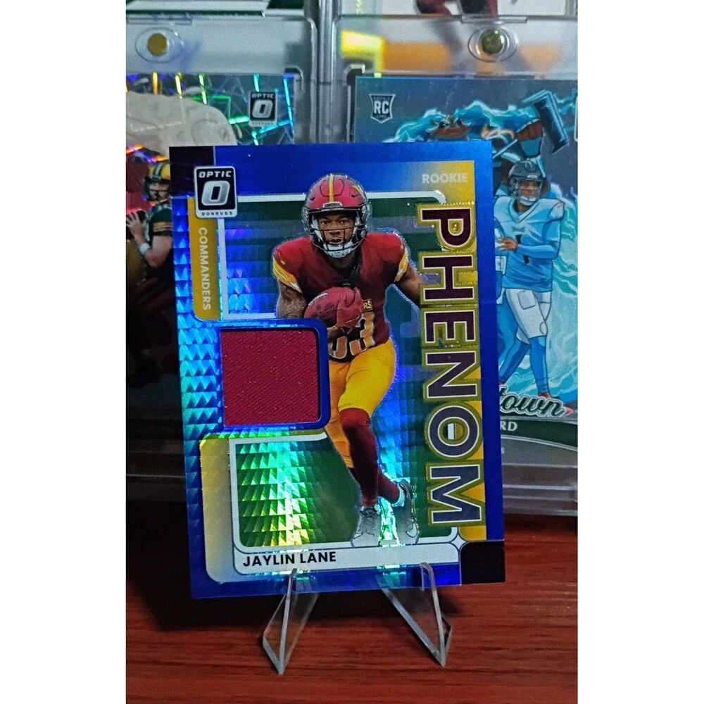 2025 Panini Donruss Optic - Rookie Phenoms Jaylin Lane #RPBH-JLE Blue Hyper...